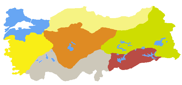 Türkiye’nin Coğrafi Bölgeleri