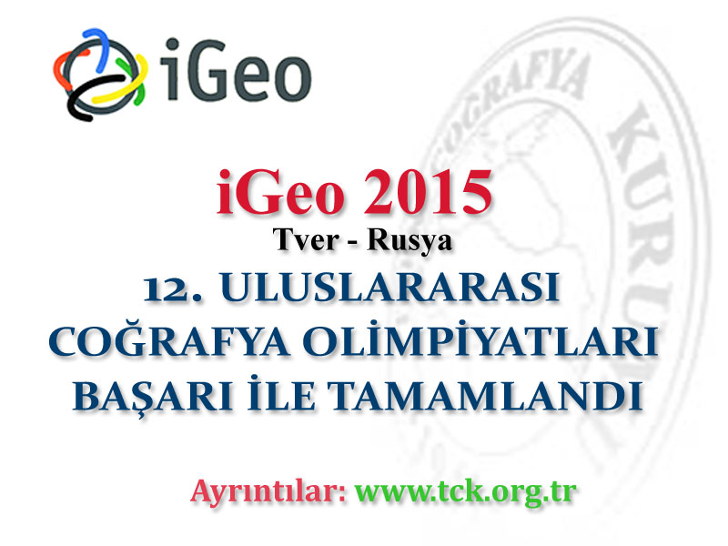 iGeo 2015 Başarı ile tamamlandı