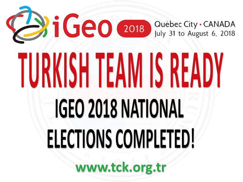 IGEO 2018 NATIONAL ELECTIONS COMPLETED