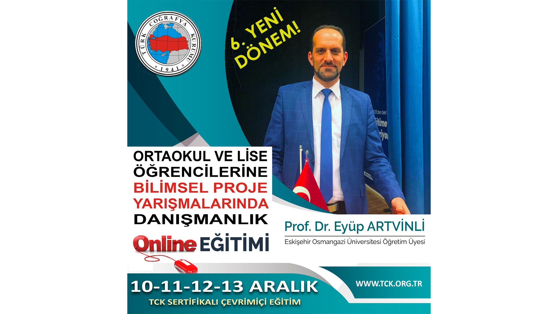 BİLİMSEL PROJE YARIŞMALARINDA DANIŞMANLIK UZAKTAN EĞİTİMİ