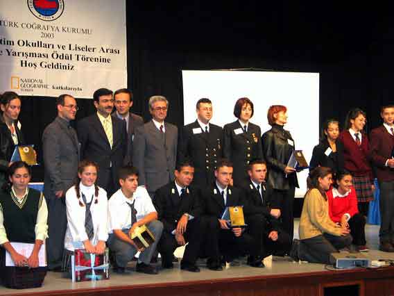 Türk Coğrafya Kurumu I. Proje Yarışması Töreni