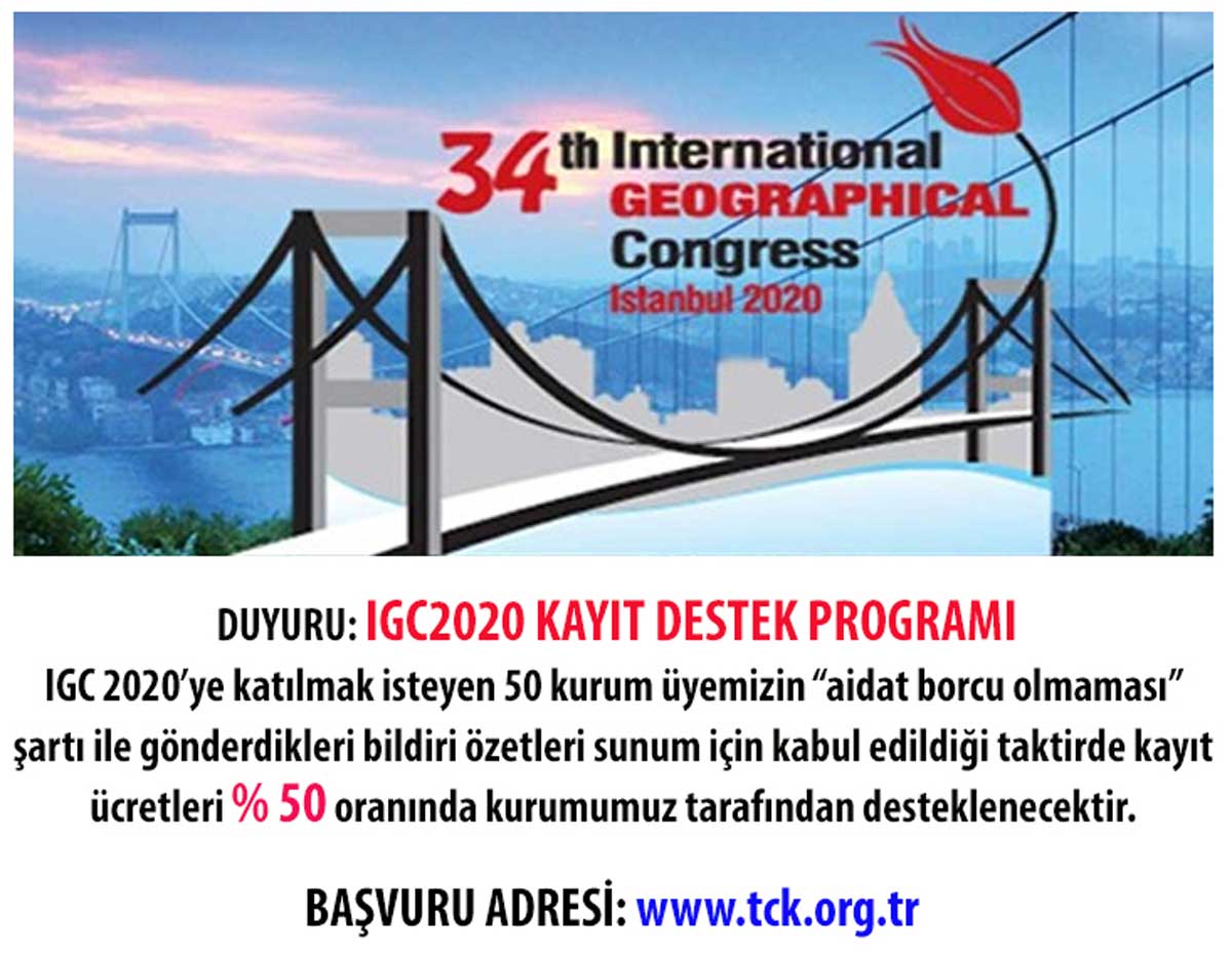 IGC2020 KAYIT DESTEK PROGRAMI