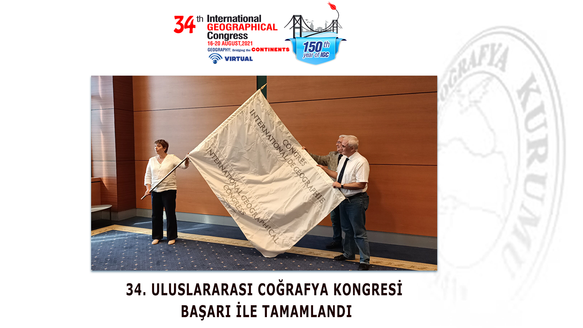 34. ULUSLARARASI COĞRAFYA KONGRESİ